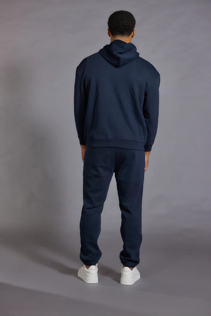Men’s Navy Relaxed Cotton Joggers